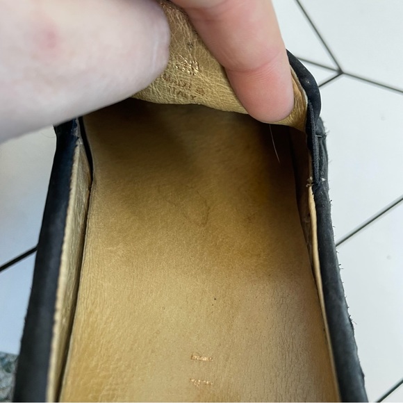 M. Gemi | Cerchio Woven Suede Slip on Sneaker Black Size 39 - Picture 10 of 15